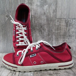 Teva Fuse-Ion Mask Water Shoes Red 1000268 Low Top Lace Up Sneakers Womens 9.5 M - Picture 1 of 9