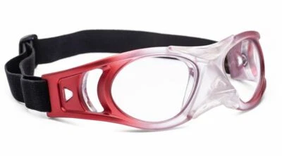 Sportbrille rot Gläser in Sehstärke Schutzbrille + Korrektion für Kinder Neu - Bild 1 von 2