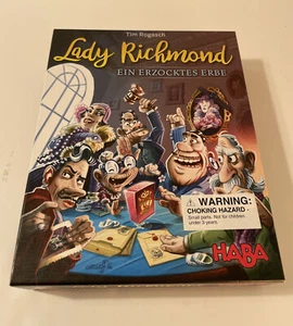 HABA Board Game Lady Richmond - A Ratted Inheritance Game by HABA - Complete! - Picture 1 of 10