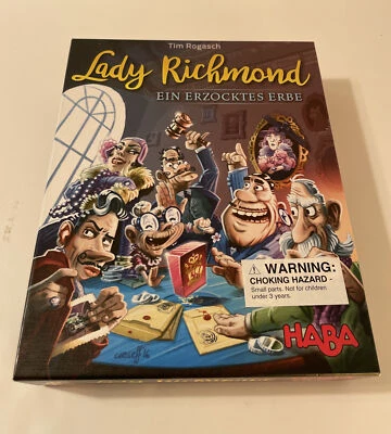 HABA Board Game Lady Richmond - A Ratted Inheritance Game by HABA - Complete! - Image 1 of 4