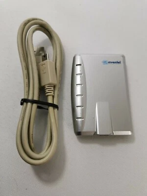 Vintage Inventel (UNEX) UR054g  v1.1 USB Wireless Dongle 802.11g With Cable - Image 1 of 4