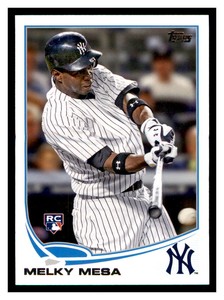 2013 Topps #231 MELKY MESA RC New York Yankees ~D4L