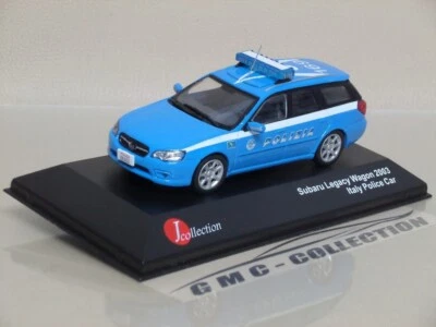 SUBARU LEGACY STATiON WAGON SW POLiZiA 2003 J-COLLECTiON 1/43 (NO EDiCOLA NOREV) - Immagine 1 di 3