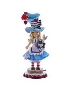 13" Hollywood Nutcrackers™ Alice Nutcracker HA0760 w - Picture 1 of 1
