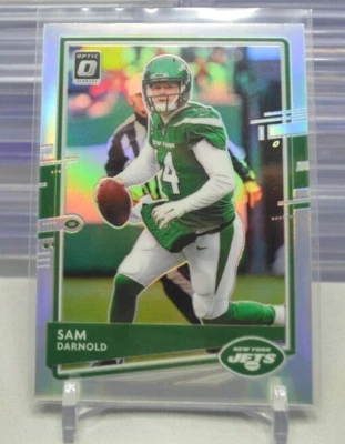 Sam Darnold 2020 Panini Donruss Optic Holo Silver Prizm #76  3-C - Image 1 of 2