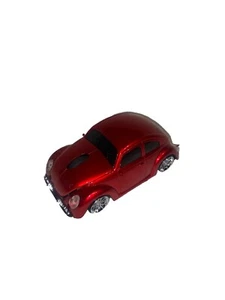 Wireless Red Beetle Car Mouse For Laptop PC Computer Desk Decor -New - Picture 1 of 4