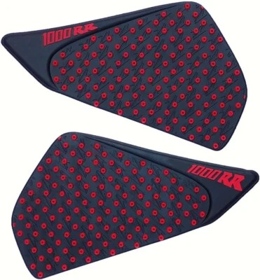 Защита топливного бака коленная резиновая накладка сцепление для CBR1000 RR 2004-2007 красная - Изображение 1 из 2