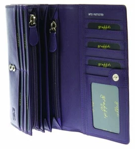 Graffiti/Golunski große Überschlag Geldbörse Stil 7146 Farben kräftige Farben neu RFID - Bild 1 von 13