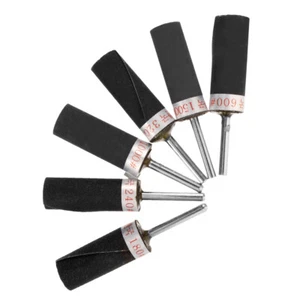 6 Pcs Cylindrical Sandpaper Rod Grinding Head Drum Sanding Discs Sander - Bild 1 von 12