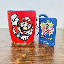 Nintendo 2021 Licensed Super Mario Bros 11 oz Coffee Mug With Case