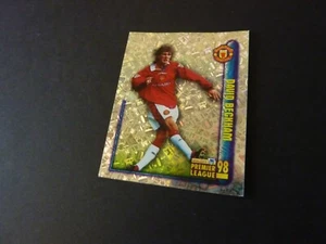 David Beckham Foil - Merlin Premier League 98 Football Sticker - VGC! 1998 - Picture 1 of 13