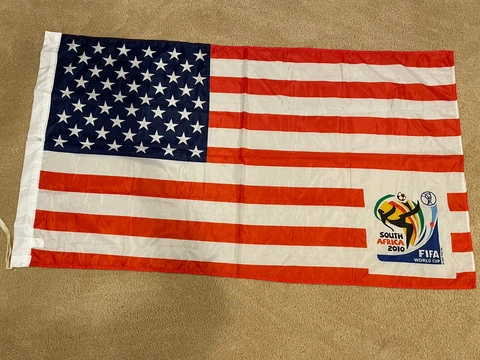 FIFA world cup south africa 2010 flag/banner USA Cover