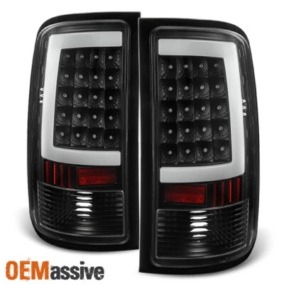 Luces traseras LED negras Fit 2007-2013 GMC Sierra 1500 07-14 2500HD 3500HD Foto 1 de 4