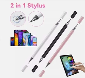 Universal Stylus Pencil For iPad iPhone Samsung Phone Tablet Capacitive Pen NEW! - Picture 1 of 21