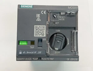OPERADOR DE MOTOR MO320 SIEMENS 3VA9277-0HA20 SIN USAR - Imagen 1 de 2
