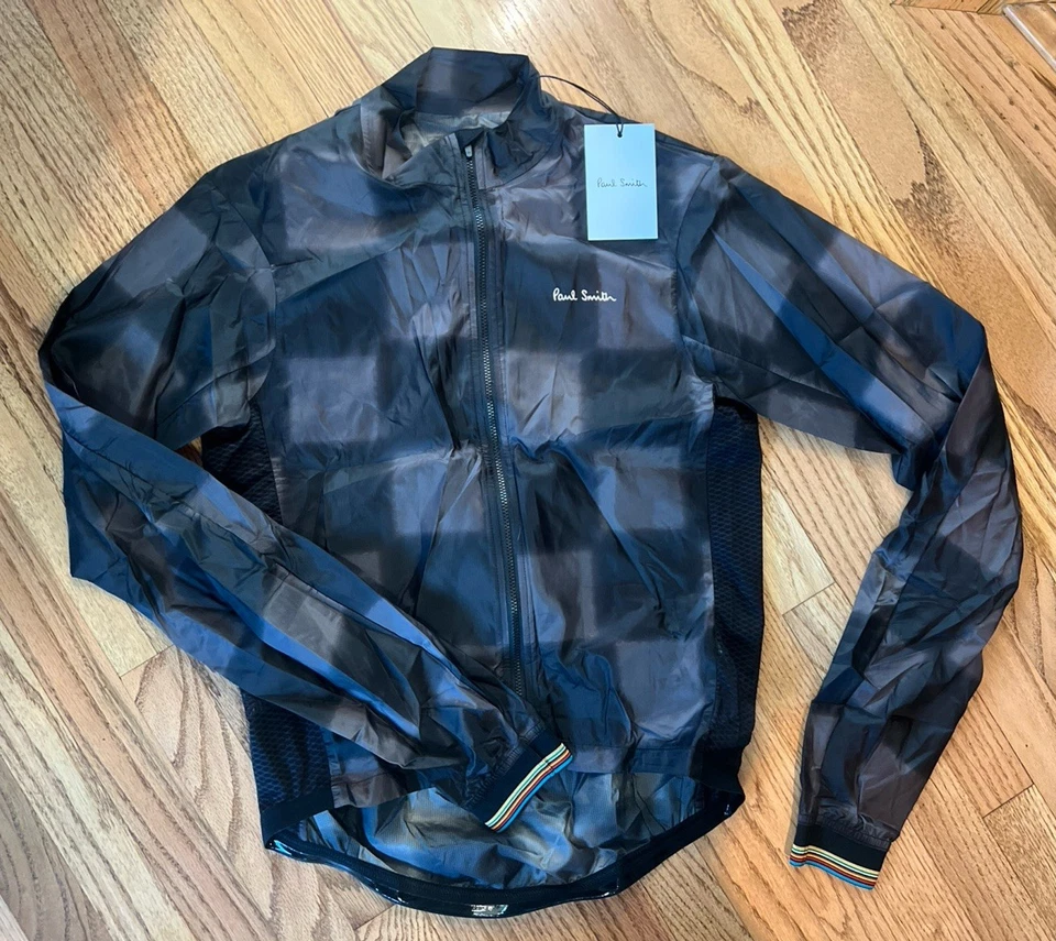 Paul Smith Packable Cycling Wind Jacket Men’s SM Checkerboard - Image 1 of 1