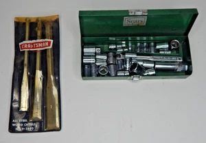 Großhandel Made in USA Handwerkzeuge Lot - Meißel, Steckschlüssel - Sears - Handwerker - Bild 1 von 5