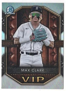 Max Clark Tigers ~ 2025 Bowman Chrome sehr wichtiger Prospekt ~ KOSTENLOSER VERSAND - Bild 1 von 1