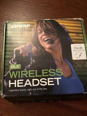 Shure BLX14/PGA31 Wireless Cardioid Headset Microphone System - Image 1 of 4
