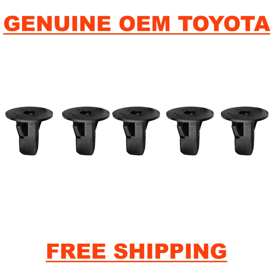 92 - 99 TOYOTA PASEO FENDER SPLASH SHIELD LINER SCREW GROMMET CLIP QTY 5 OEM - Image 1 of 3