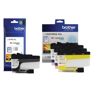 Genuine LC3037BK, LC3037C, LC3037M, LC3037Y Super High-Yield Black/Cyan/Magen... - Picture 1 of 3