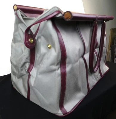 Bolso de Viaje Gloria Vanderbilt Lona Unisex Poliuretano Interior 19x11x13 Foto 1 de 4