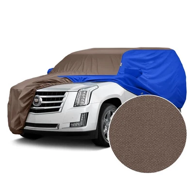 For Isuzu Trooper 98-02 Car Cover WeatherShield HP Two-Tone Taupe Custom Car Foto 1 de 4