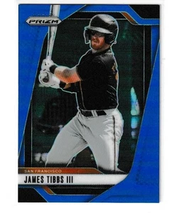 JAMES TIBBS III 2025 PANINI PRIZM BLUE PRIZM PROSPECT #/199. - Bild 1 von 2