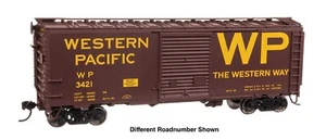 Walthers Mainline HO 910-45227 Western Pacific WP #3426 40' Welded Boxcar - Picture 1 of 1