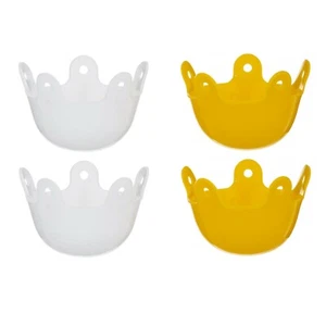 Genuine! DAVIS & WADDELL Silicone Egg Poachers Cups 8.5 x 8.5 x 6cm Set of 4! - Bild 1 von 3