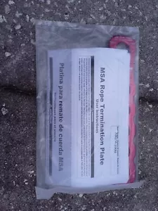 NUOVA PIASTRA TERMINALE CORDA ROSSA MSA MODELLO SRIW1000 - Foto 1 di 3