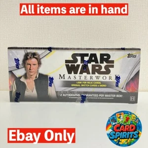2024 TOPPS STAR WARS MASTERWORK HOBBY BOX Factory Sealed - Picture 1 of 2