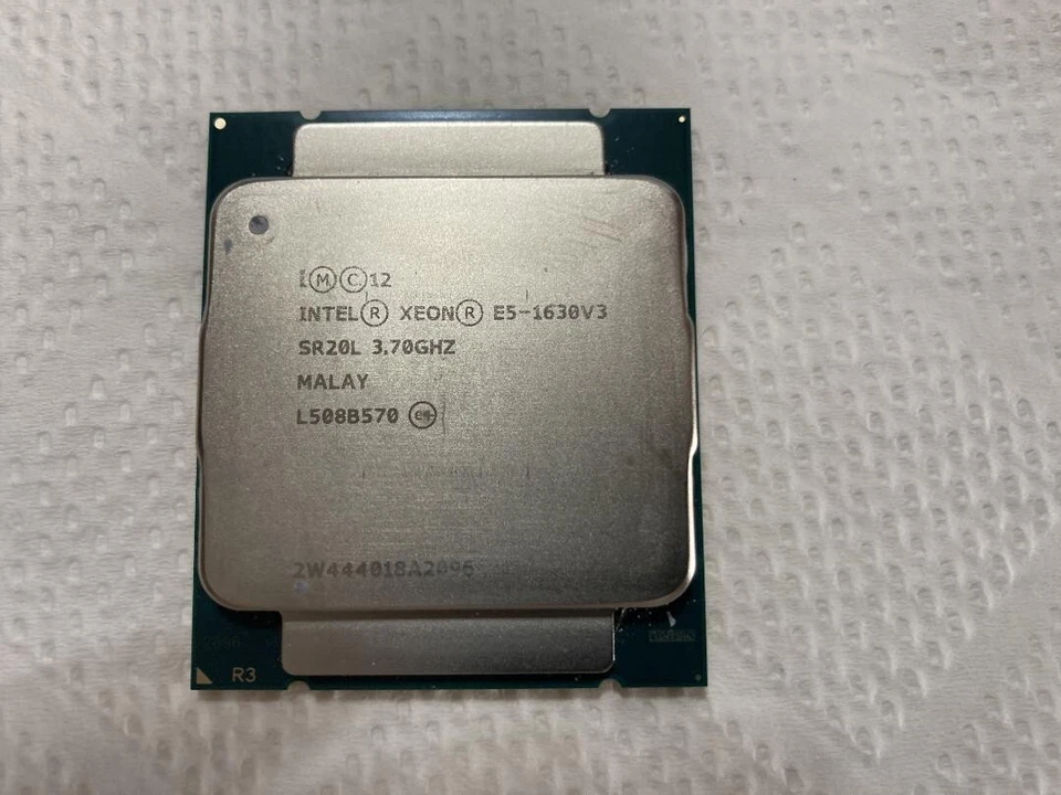 CPU PROCESSORE INTEL XEON E5 1630V3 3,80 GHz 10 MB SR20L SOCKET LGA 2011-3 - Immagine 1 di 1