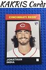 2021 Topps 582 Montgomery Club #18 Jonathan India, Cincinatti Reds, RC