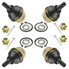 4 Upper and Lower Ball Joints for Suzuki Kingquad LT-A500X LTA500X 2009 - 2020