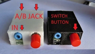Mini Stereo Audio Switch 3.5mm AUX Jack 1 IN / 2 OUT - Image 1 of 2