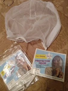 VINTAGE 1 PKG TRANSPARENTE REISSVERSCHLUSS SCHUTZHAUBE ZUM NICHT TRAGEN KLEIDUNG MIT MAKE-UP - Bild 1 von 5