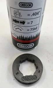 OREGON 22270 .404"-7 Powermate Sprocket Rims Standard 7 Spline  - Picture 1 of 4