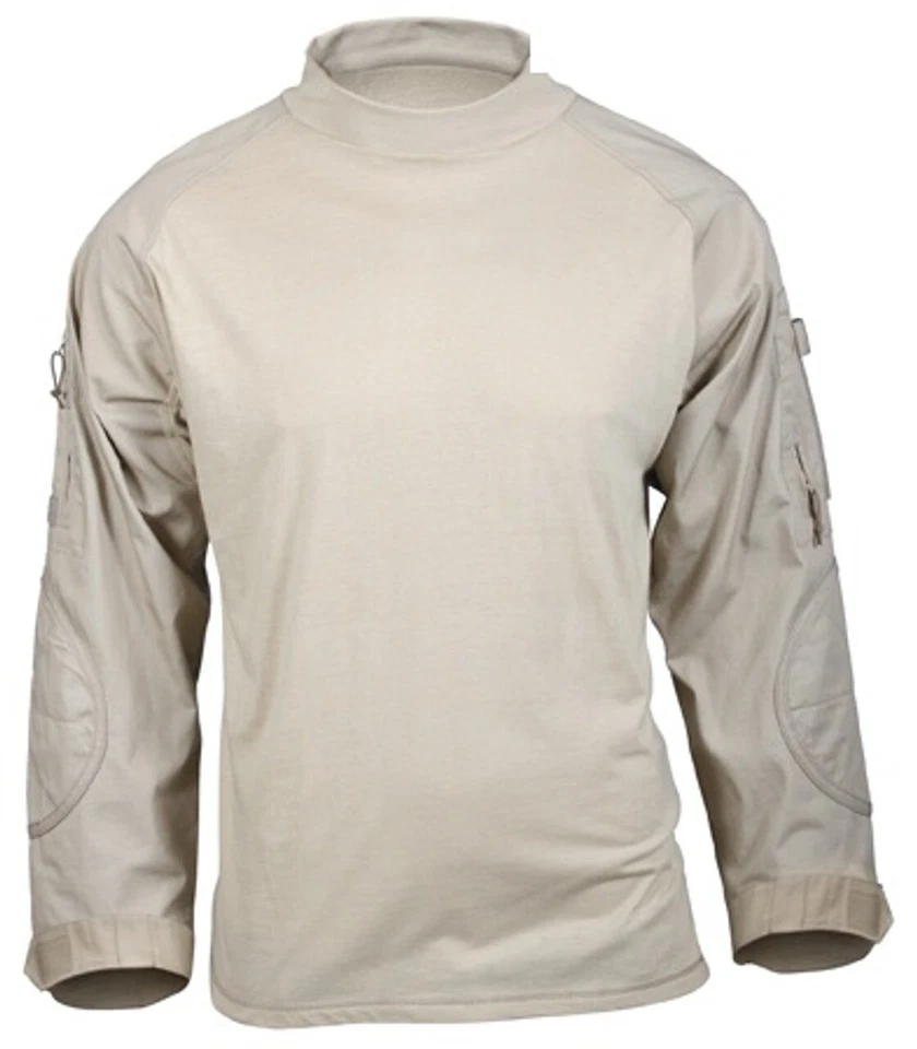 Camisa de combate ignífuga Rothco Military NYCO FR - Arena del desierto Foto 1 de 1