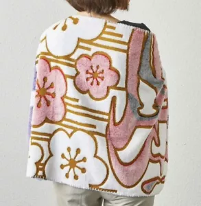 Coperta Giappone KABUKI NON VENDUTA per Primavera ed Estate 23,8×35,4 pollici - Foto 1 di 8
