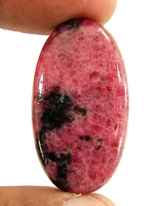 51.60 Ct Natural Pink Rhodonite Loose Gemstone Cabochon Wire Wrap Stone - 2121 - Bild 1 von 2