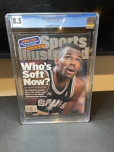 CGC 8.5 Newsstand Edition Sports Illustrated-David Robinson-July 5 1999 - Picture 1 of 1