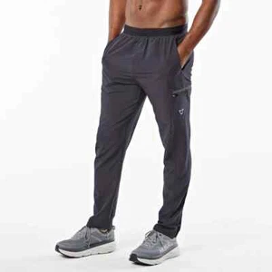 ¡NUEVO! Pantalón de pista tejido KORSA FieldTech para hombre color negro talla pequeña - Imagen 1 de 7