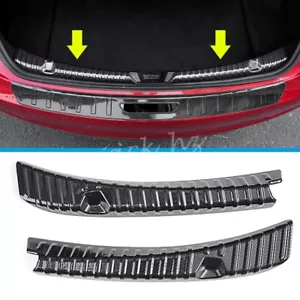 Protector de patadas para para parachoques trasero maletero maletero maletero de acero para Tesla Model 3 2018-2022 - Imagen 1 de 6