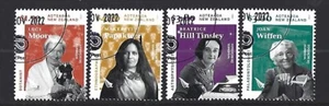 NEW ZEALAND 2022 WOMEN IN SCIENCE FINE USED SET OF 4 - Picture 1 of 1