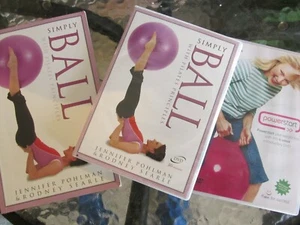Simply BALL with Pilates principles DVD and book and Weight Watchers Power Start - Picture 1 of 3