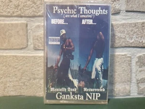 Ganksta NIP Psychic Thoughts Cassette  New Sealed RARE Rap a Lot Records 1993  - Picture 1 of 5