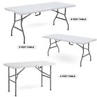 Catering Camping Heavy Duty Folding Trestle Table Picnic BBQ Party 4ft 5ft 6ft