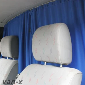 For Renault Trafic Cab Divider Curtain Kit with Rail | Premium Quality Divider f - Picture 1 of 21