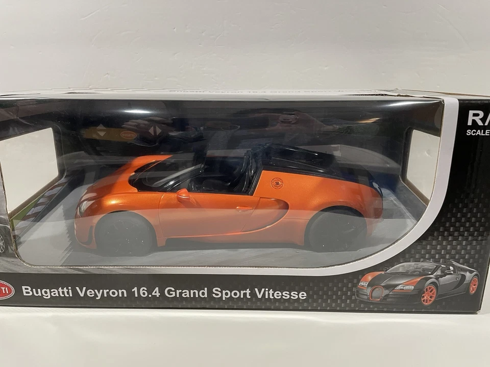 Radio Remote Control 1/14 Bugatti Veyron 16.4 Grand Sport Vitesse Licensed RC... - Image 1 of 4